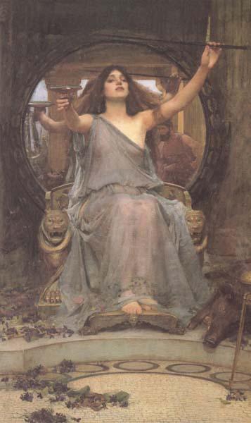 John William Waterhouse Circe offering the Cup to Ulysses (mk41) Germany oil painting art